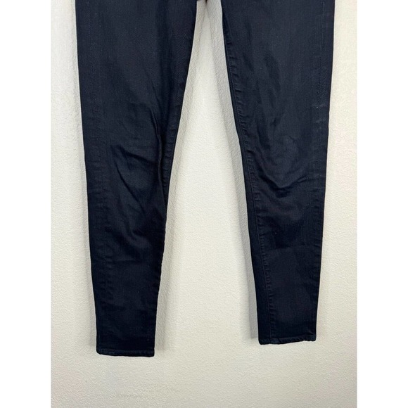 Citizen of Humanity Womens Phantom Skinny Jean Size 25 Black Crop Denim Low Rise - Picture 5 of 15